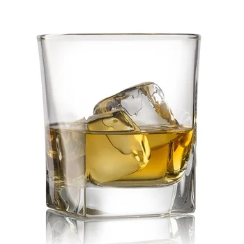 Duplo Antiquado Vidro do Uísque 10 oz de Base Pesadas Rochas Barware Copos para Whisky, Bourbon e Coquetel