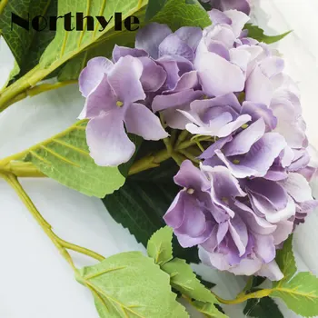 Hortênsia falso de seda do casamento de flores Artificiais de alta qualidade bolas para Casa de festa decorações