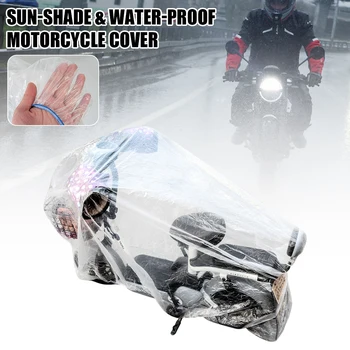 Moto Cobertura de Todos os Tempo Impermeável Moto Cobrir Moto Scooter Protetor para Impedir que a Chuva Sol Sujeira Acessórios da Motocicleta