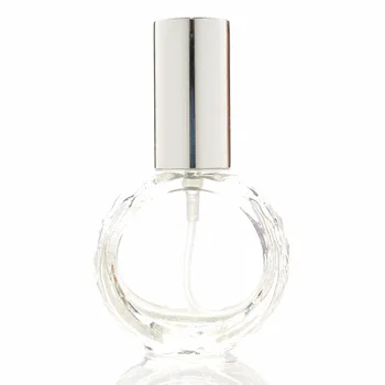 10ml frasco de perfume em Vidro Reutilizável Frasco de Perfume Com Metal Spray &Embalagem Vazia Caseglass frascos de perfume com spray
