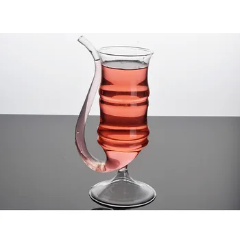 A Originalidade De Vidro Transparente Copa Do Vaso Coquetel De Vinho Tinto Copo Tipo De Filtro Copa Barra De Personalidade Copo De Vinho Restaurante Copo De Bebida