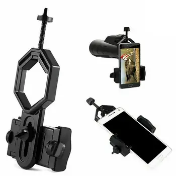 Microscópio Universal titular Telescópio Câmera do Telefone Titular para Monocular Binóculos e telescópio adaptador de telefone para telefone celular iphone