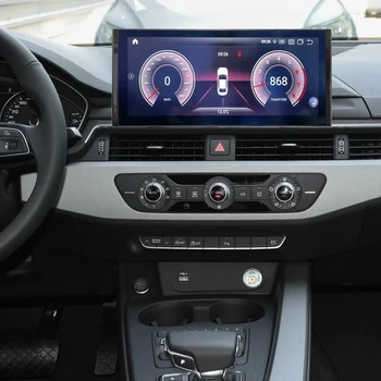 Andriod RÁDIO Para Audi A4 2018 A5 S4 S5 A4L B8 2017-2019 Carro Player Multimídia Android Auto som do Carro GPS de Navegação