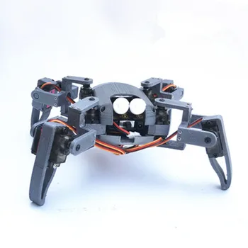 De quatro patas de Aranha Robô mg90s kit Maker Nodemcu Educação WIFI Podem controle de Telefone