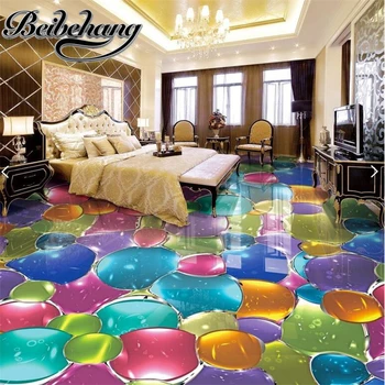 beibehang 3d Personalizado pintura decorativa arte em vidro colorido em carpete pintura de pano de fundo KTV hotel de auto-adesiva impermeável chão