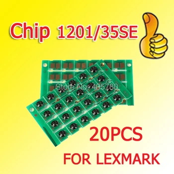 20pcs E120 chip 1201/35SE compatível para Lexmark E120/120n ++