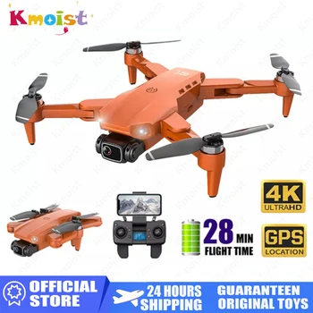 L900 GPS RC Drone 4K Com Câmera, Anti-Shake Dobrável Helicóptero RC Quadcopter Dron o Motor sem Escova Profissional de drones