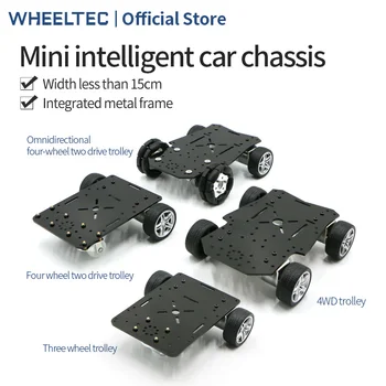 Wheeltec modelo de carro inteligente base chassi com duas rodas de auto balanceamento de agregado familiar de duas rodas estrutura