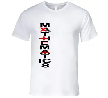 Imprimir Homens T-Shirt de Verão MATEMÁTICA ESTUDO DOS NÚMEROS CIÊNCIA EXATA ENGENHARIA T-Shirt T-Shirt