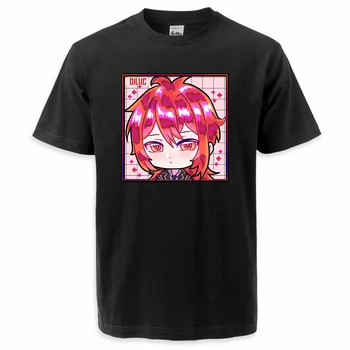 Genshin Impacto Do Jogo Camisetas Homens Mulheres Verão Anime Xiao Genshin Gráfico T-Shirts Da Moda Algodão Streetwear Nova T-Shirt Para Homens