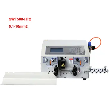 SWT508-HT SWT508-HT2 Automática do Cabo Decapagem Peeling Máquina de Corte de 0,1-10MM2 Rodada Dupla Bainha de Pele alicate de corte Decapador