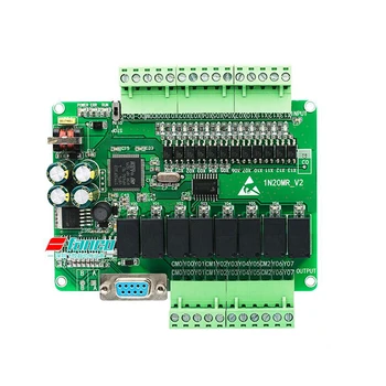 CLP Controlador Lógico Programável FX1N 20MR o painel de Controlo Industrial De 32 Bits Para 12 de Entrada com 8 saídas DC Módulo de Relé de Shell