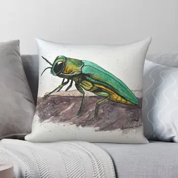 Propagação Do Escaravelho De Poliéster Fronha De Linho, Veludo Criativo Zip Decoração Travesseiro Almofada De Sofá De Caso