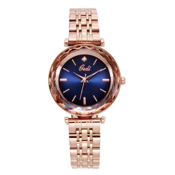 Top Relógios De Luxo Rose De Aço Inoxidável Das Mulheres Relógios De Meninas Estudantes Casual Relógio De Quartzo Da Senhora Elegante Pulseira De Relógio De Pulso Horas