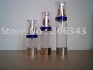 15ML airless garrafa de plástico ou frasco de loção com airless bomba pode ser usado para Cosmético