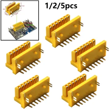 1/2/5pc BL1850 BL1830 PCB Carregamento Proteger o Conector da Placa de Terminal Para Makita 18V Li-ion Conversor Adaptador da Ferramenta de Poder