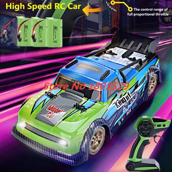 Novo de Alta Velocidade do Carro de tração Integral Escala De 2,4 G 4wd RC Spray de Corrida de Carro Rc Competitiva Modificado Brinquedos de Presente a Simulação do Pulverizador Vehical Presente
