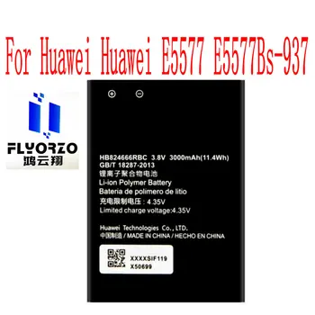 Alta Qualidade de 3000mAh HB824666RBC Bateria Para Huawei a Huawei E5577 E5577Bs-937 telefone Móvel