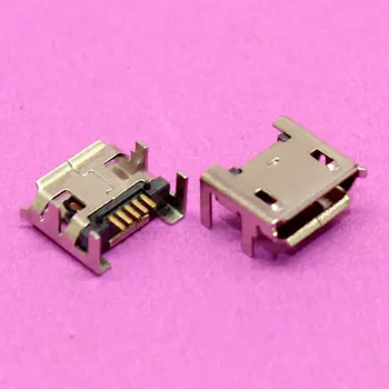 YuXi Marca NOVA Fêmea para Micro USB Conector do soquete chaging porta de entrada para Lenovo Thinkpad Vizio Tablet VTAB1008, 4 pés, 5pin.