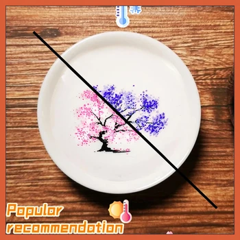 Magia Sakura Amor Taça e Taça de Temperatura Controlada Descoloração Decorativos Tigela de Arroz Japonês Tigela de Sobremesa, Bowl