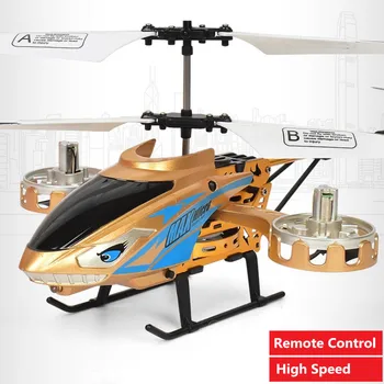2,4 G de 6 Eixos Giroscópio em Helicóptero de Controle Remoto de Luz LED de Recarga de Voo de alta velocidade RC Quadcopter Aeronave Potente Motor de Brinquedo Gif