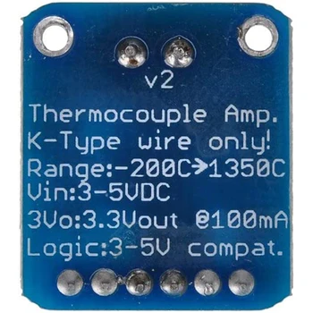 3-5V MAX31855 Módulo K Termopar do Tipo Sensor de temperatura Termopar Placa da Fuga de Medição de Temperatura do Módulo