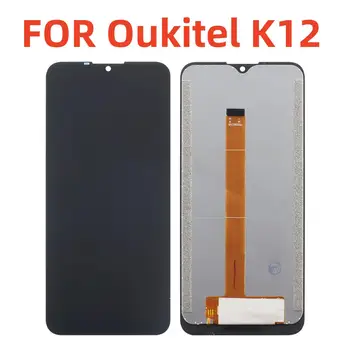 6.3 polegadas Original Usado Tela de LCD Para OUKITEL K12 Tela LCD Touch screen Digitalizador Substituição Para Oukitel K12 Completo do Ecrã LCD