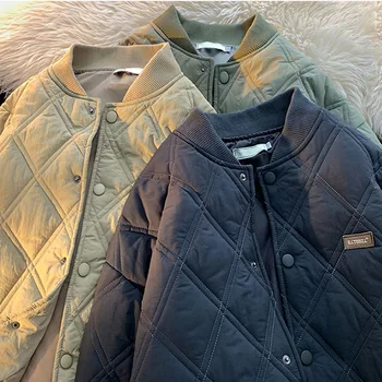 Casaco de inverno para Baixo Elegante Roupa de Mulher Trench Coat Preto Quente Cardigan Casaco de Frio Estética Engrossar Oversize Lazer