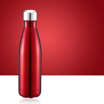 500ML Garrafa de Coca-cola Masculino e Feminino garrafa Térmica Copo em Aço Inox 304 Copa do Aluno Copo de Água de Isolamento Frio Isolamento de Esportes Chaleira