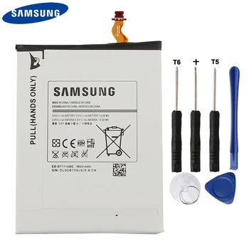Original de Substituição de Bateria do Tablet EB-BT115ABE Para Samsung SM-T110 SM-T111 T115 T116 Autêntica Bateria Recarregável 3600mAh