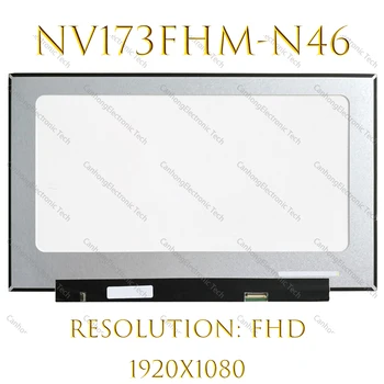 17.3 Polegadas IPS 60HZ FHD EDP30 Pinheiros Laptop de Tela LCD NV173FHM-n º 46 a Tela do Laptop