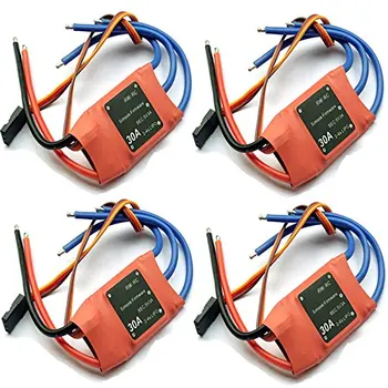 4Pcs Simonk 30 AMP 30A Firmware Brushless ESC w/ 5V 3A BEC DJI F450 Align TREX 250 450 RC Multicopter Qudcopter Drone