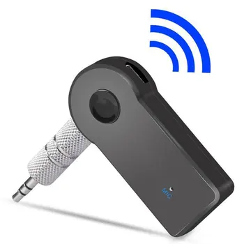 Sem fio Bluetooth Receptor Transmissor Adaptador de 3.5 mm Jack Para o Carro de Música Aux Áudio A2dp Receptor de Fone de ouvido mãos livres Quente da Venda