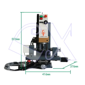 4-eixo de máquina-ferramenta CNC Bolso NC MINI-X4 área de trabalho da máquina de gravura de suporte código G