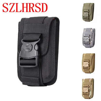 SZLHRSD Tático Molle saco de Bolsa de Cinto de Cintura Pacotes de Saco de Bolso Militar Pacote de Cintura Bolso para o Huawei Honor 7C 7A Pro 7S Jogar 7A