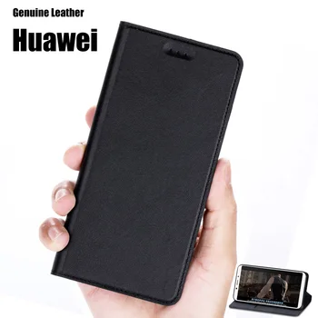 Genuíno Couro Flip para Huawei P30 P40 Lite E P Smart Pro Z Y6p Y6s Y7p Y8p Y9s Y8s Y6 Y7 Y9 Primeiro-2019 Case Capa Suporte