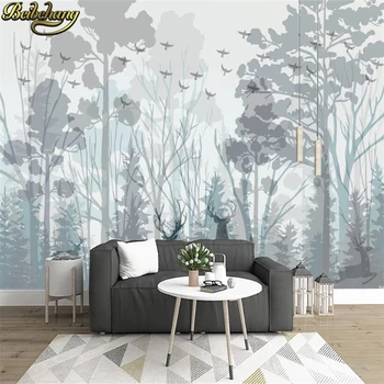 beibehang personalizado Floresta elk Murais de Foto de papel de parede papel de parede para Sala de estar papel de parede para quarto de papier peint