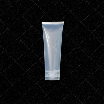 10/20/30/50pcs 100ml claro superfície brilhante, macio mangueira de loção ou creme de rosto tubo essência frasco de loção cosmética mangueira